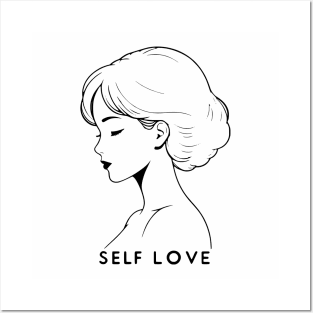 Self Love Strength Posters and Art